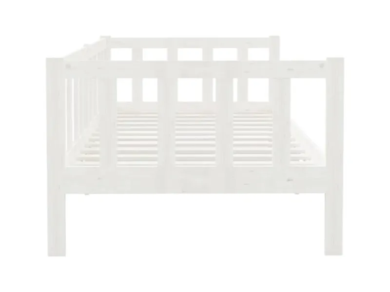 Sofas|Betten^vidaXL Tagesbett Weiß Kiefer Massivholz 90x200 cm787221