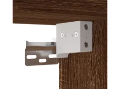 vidaXL 3-tlg. TV-Schrank-Set Braun Eichen-Optik Holzwerkstoff 1