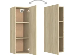 vidaXL 8-tlg. TV-Schrank-Set Sonoma-Eiche Holzwerkstoff 4