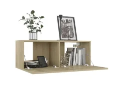 vidaXL 8-tlg. TV-Schrank-Set Sonoma-Eiche Holzwerkstoff 4