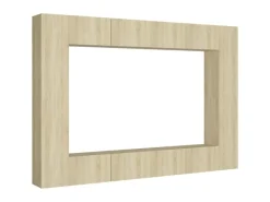 Schränke^vidaXL 8-tlg. TV-Schrank-Set Sonoma-Eiche Holzwerkstoff Modell 11