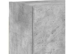 Wohnwände^vidaXL 5-Tlg Wohnwand Betongrau Holzwerkstoff 3216460