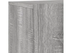 vidaXL 5-Tlg Wohnwand Grau Sonoma Holzwerkstoff 3216494