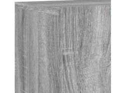 Wohnwände^vidaXL 4-Tlg Wohnwand Grau Sonoma Holzwerkstoff 3216433