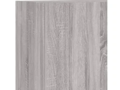 Wohnwände^vidaXL 4-Tlg Wohnwand Grau Sonoma Holzwerkstoff 3216433