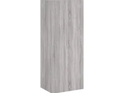 vidaXL 5-Tlg Wohnwand Grau Sonoma Holzwerkstoff 3216462