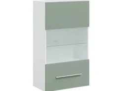 vidaXL 5-Tlg Wohnwand mit LED-Beleuchtung Holzwerkstoff 3324232