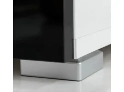 Wohnwände^vidaXL 4-Tlg Wohnwand mit TV-Schrank & LED-Leuchten Hochglanz-Schwarz 242573