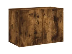 Wohnwände^vidaXL 5-Tlg Wohnwand Räuchereiche Holzwerkstoff 3216493