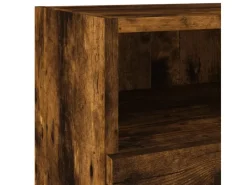 vidaXL 5-Tlg Wohnwand Räuchereiche Holzwerkstoff 3216515