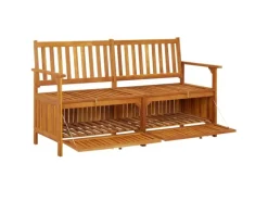 Sitzbänke^vidaXL Truhenbank 148 cm Massivholz Akazie