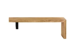 vidaXL TV-Lowboard Massivholz Mango