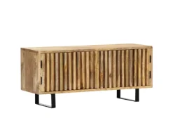 Wohnwände^vidaXL TV-Schrank 90 x 30 x 40 cm Mango-Massivholz