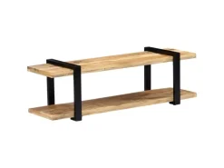 vidaXL TV-Schrank 130 x 40 x 40 cm Massivholz Mango