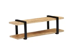 vidaXL TV-Schrank 130 x 40 x 40 cm Massivholz Mango