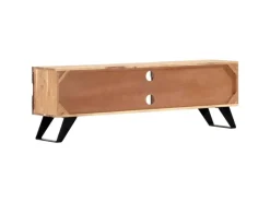 vidaXL TV-Schrank 140 x 30 x 45 cm Massivholz Akazie