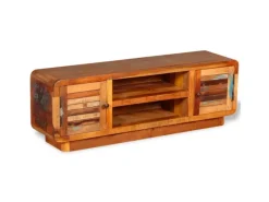 Wohnwände^vidaXL TV-Schrank Altholz Massiv 120x30x40 cm