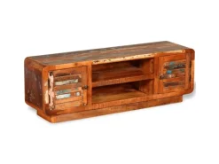 Wohnwände^vidaXL TV-Schrank Altholz Massiv 120x30x40 cm