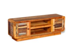 Wohnwände^vidaXL TV-Schrank Altholz Massiv 120x30x40 cm