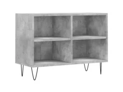 Wohnwände^vidaXL TV-Schrank Betongrau 69,5x30x50 cm Holzwerkstoff Modell 2