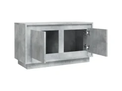 vidaXL TV-Schrank Betongrau 80x35x45 cm Holzwerkstoff