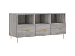 Wohnwände^vidaXL TV-Schrank Grau Sonoma 102x36x50 cm Holzwerkstoff Modell 9