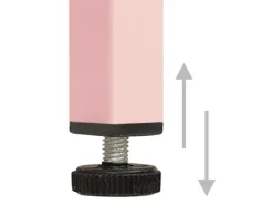 TV-Wände^vidaXL TV-Schrank Rosa 105x35x50 cm Stahl