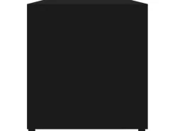 vidaXL TV-Schrank Schwarz 80x34x36 cm Holzwerkstoff