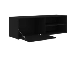Wohnwände^vidaXL TV-Schrank Schwarz 120x34x37 cm Holzwerkstoff Modell 1