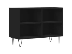TV-Wände^vidaXL TV-Schrank Schwarz 69,5x30x50 cm Holzwerkstoff Modell 1
