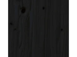 Wohnwände|TV-Wände^vidaXL TV-Schrank Schwarz 110x35x40,5 cm Massivholz Kiefür Modell 1