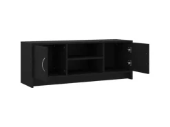 TV-Wände^vidaXL TV-Schrank Schwarz 102x30x37,5 cm Holzwerkstoff