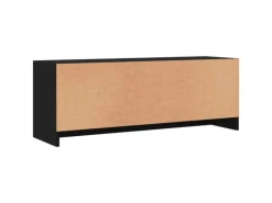 TV-Wände^vidaXL TV-Schrank Schwarz 102x30x37,5 cm Holzwerkstoff