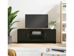 TV-Wände^vidaXL TV-Schrank Schwarz 102x30x37,5 cm Holzwerkstoff