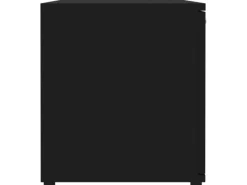 vidaXL TV-Schrank Schwarz 120x34x37 cm Holzwerkstoff