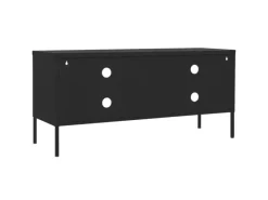 Wohnwände|TV-Wände^vidaXL TV-Schrank Schwarz 105x35x50 cm Stahl Modell 1