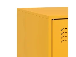 Wohnwände|TV-Wände^vidaXL TV-Schrank Senfgelb 99x39x44 cm Stahl Modell 3