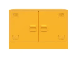 vidaXL TV-Schrank Senfgelb 67x39x44 cm Stahl Modell 2