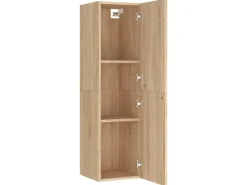 vidaXL TV-Schrank Sonoma-Eiche 30,5x30x110 cm Holzwerkstoff
