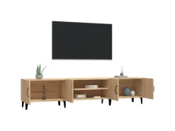 vidaXL TV-Schrank Sonoma-Eiche 180x31,5x40 cm Holzwerkstoff