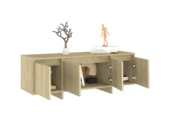 Wohnwände|TV-Wände^vidaXL TV-Schrank Sonoma-Eiche 120x30x40,5 cm Holzwerkstoff