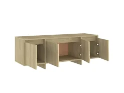 Wohnwände|TV-Wände^vidaXL TV-Schrank Sonoma-Eiche 120x30x40,5 cm Holzwerkstoff