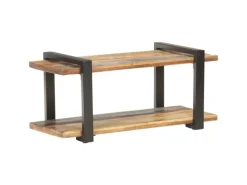 vidaXL TV-Schrank 90x40x40 cm Massivholz