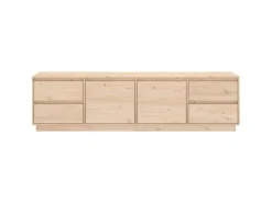 vidaXL TV-Schrank 176x37x47,5 cm Massivholz Kiefür