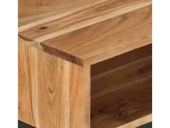 TV-Wände^vidaXL TV-Schrank 160x30x45 cm Massivholz Akazie