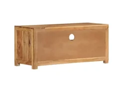 TV-Wände^vidaXL TV-Schrank 88x35x40 cm Massivholz Akazie