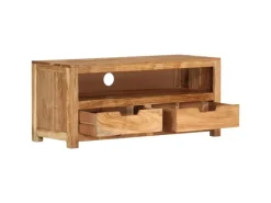 TV-Wände^vidaXL TV-Schrank 88x35x40 cm Massivholz Akazie