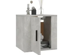 TV-Wände^vidaXL TV-Wandschrank Betongrau 40x34,5x40 cm