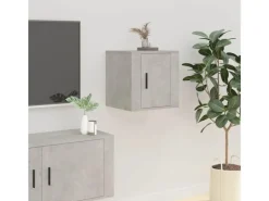TV-Wände^vidaXL TV-Wandschrank Betongrau 40x34,5x40 cm
