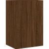 vidaXL TV-Wandschrank Braun Eiche-Optik 40,5x30x60 cm Holzwerkstoff